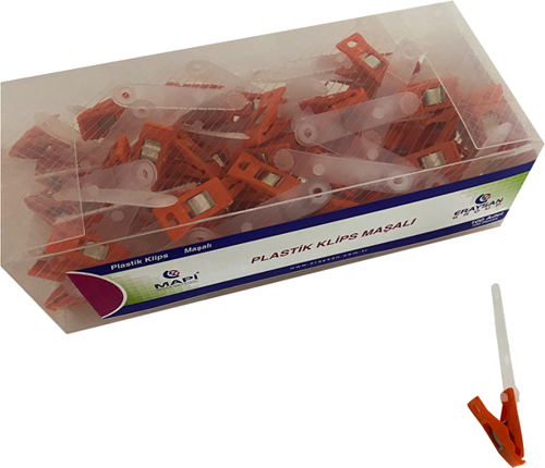 -P.MAŞALI KLİPS ORANJ  100