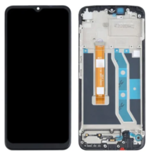 Realme C21y Uyumlu Çıtalı HK Lcd Ekran Dokunmatik