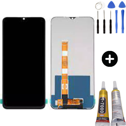 Realme C11 Rmx2185 Uyumlu A Kalite Lcd Ekran Dokunmatik + Montaj Seti