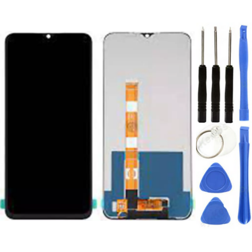 Realme C11 Rmx2185 Uyumlu Servis Lcd Ekran Dokunmatik + Tamir Seti