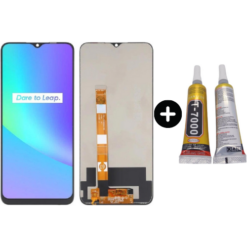Realme C25 Uyumlu Servis Lcd Ekran Dokunmatik + B7000