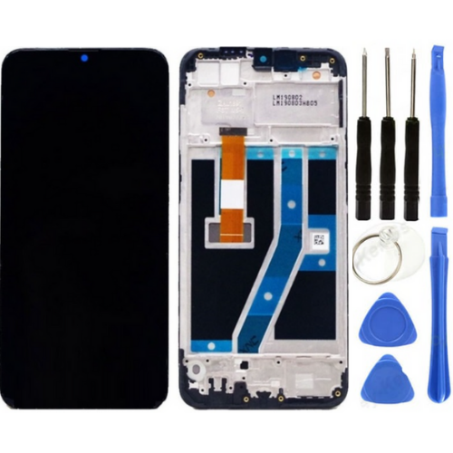 Realme C2 Uyumlu Çıtalı A Kalite Lcd Ekran Dokunmatik + Tamir Seti