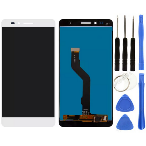 TE Huawei Honor 5X Uyumlu Oled Lcd Ekran Dokunmatik Beyaz + Tamir Seti