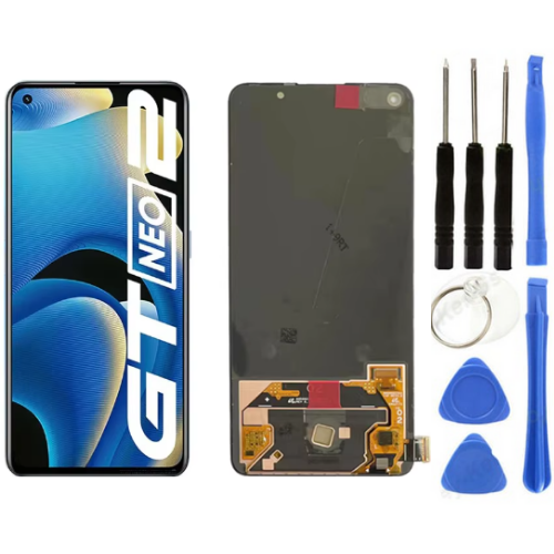 Realme GT Neo 2 Uyumlu Lcd Ekran Dokunmatik + Tamir Seti