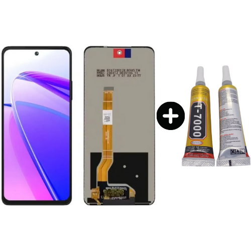 Realme C55 Uyumlu HK Lcd Ekran Dokunmatik + B7000