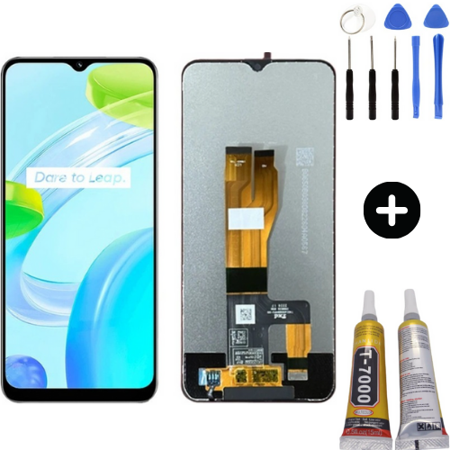 Realme C30 Uyumlu HK Lcd Ekran Dokunmatik + Montaj Seti