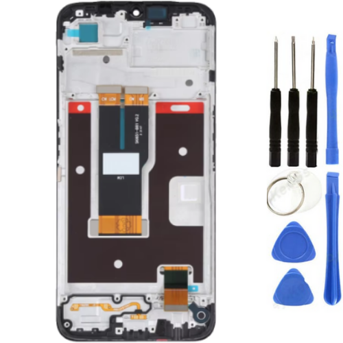 Realme C31 Uyumlu Çıtalı OLED Lcd Ekran Dokunmatik + Tamir Seti