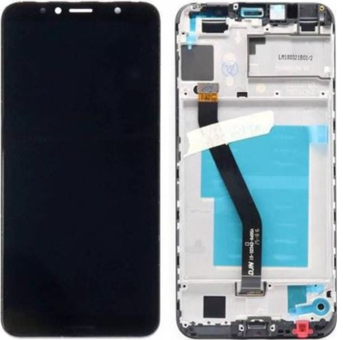 TE Huawei Honor 7A Uyumlu Çıtalı A Kalite Lcd Ekran Dokunmatik Siyah