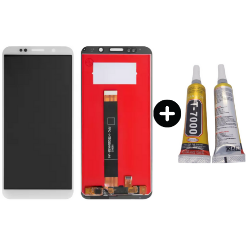 TE Huawei Honor 7S Uyumlu HK Lcd Ekran Dokunmatik Beyaz + B7000