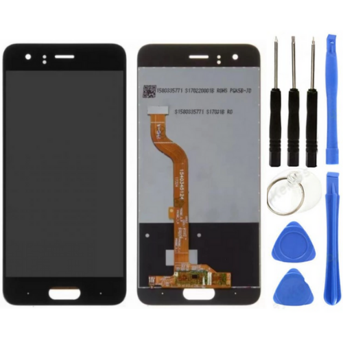 TE Huawei Honor 9 Uyumlu HK Lcd Ekran Dokunmatik Siyah + Tamir Seti