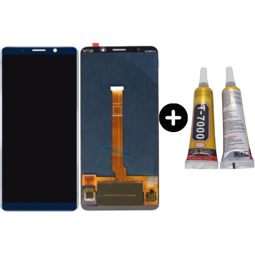 TE Huawei Mate 10 Pro Uyumlu Servis Lcd Ekran Dokunmatik Mavi + B7000