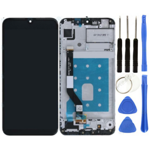 TE Huawei Y7 2019 Uyumlu Çıtalı Lcd Ekran Dokunmatik + Tamir Seti