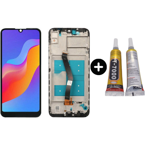 TE Huawei Honor 8A Uyumlu Çıtalı OLED Lcd Ekran Dokunmatik + B7000