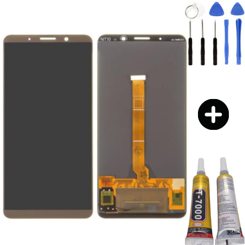 TE Huawei Mate 10 Pro Uyumlu HK Lcd Ekran Dokunmatik Gold + Montaj Seti