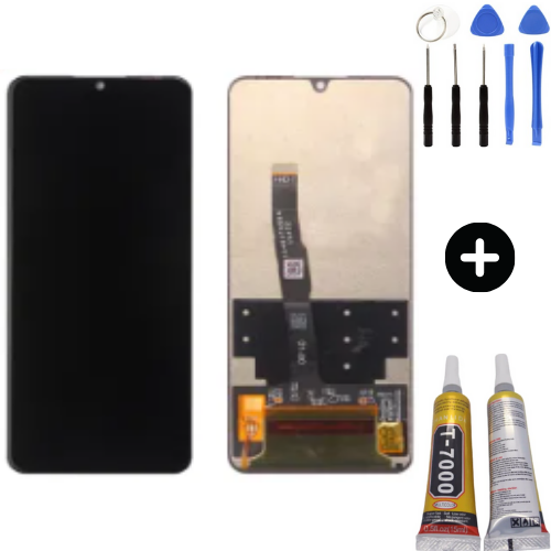 TE Huawei P30 Lite Uyumlu Servis Lcd Ekran Dokunmatik + Montaj Seti