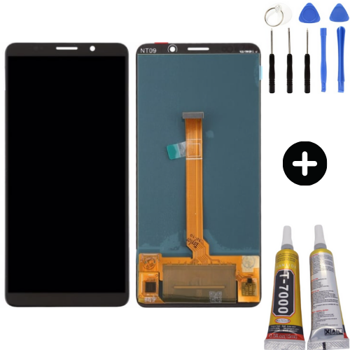 TE Huawei Mate 10 Pro Uyumlu  OLED Lcd Ekran Dokunmatik Siyah + Montaj Seti