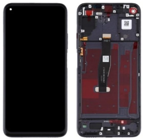 TE Huawei Nova 5T Uyumlu Çıtalı HK Lcd Ekran Dokunmatik