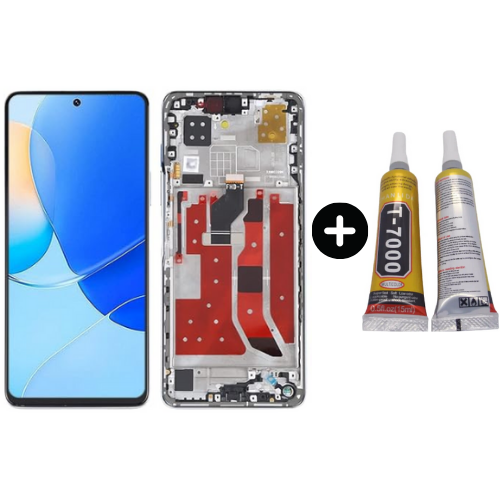 TE Huawei Nova 9 Se Uyumlu Çıtalı Servis Lcd Ekran Dokunmatik + B7000