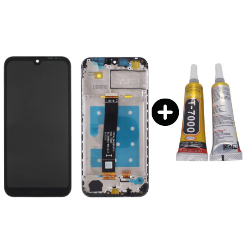 TE Huawei Y5 2019 Uyumlu Çıtalı A Kalite Lcd Ekran Dokunmatik + B7000