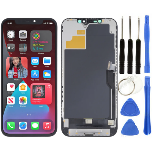  iPhone 12 Pro Max Uyumlu Soft OLED Lcd Dokunmatik Ekran + Tamir Seti