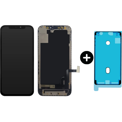 iPhone 12 Mini Uyumlu İncell Lcd Dokunmatik Ekran + Toz Bandı