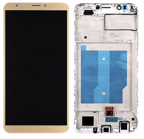 TE Huawei Y7 2018 Uyumlu Çıtalı OLED Lcd Ekran Dokunmatik Gold