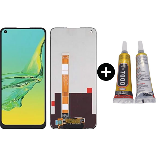 TE Oppo A33 2020 A Kalite Lcd Dokunmatik Ekran + B7000