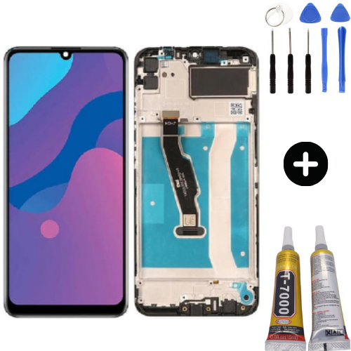 TE Huawei Y6P 2020 Uyumlu Çıtalı OLED Lcd Ekran Dokunmatik + Montaj Seti