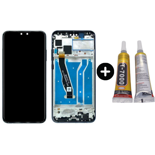 TE Huawei Y9 2019 Uyumlu Çıtalı HK Lcd Ekran Dokunmatik + B7000
