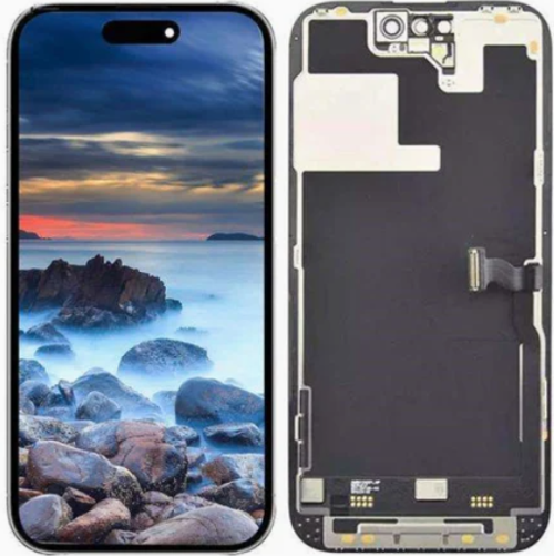  iPhone 14 Pro Max Uyumlu Hard OLED Lcd Dokunmatik Ekran + Tamir Seti