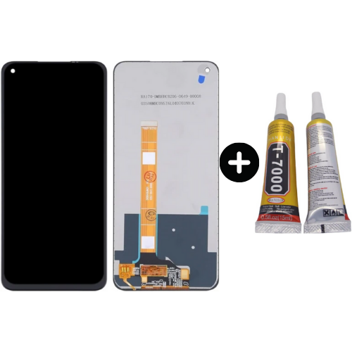 TE Oppo Realme 6 Servis Lcd Dokunmatik Ekran + B7000