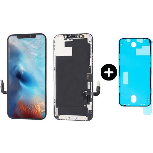 iPhone 12 Uyumlu Hard OLED Lcd Dokunmatik Ekran + Toz Bandı