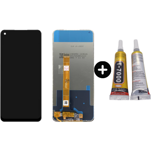 TE Oppo A52 OLED Lcd Dokunmatik Ekran + B7000