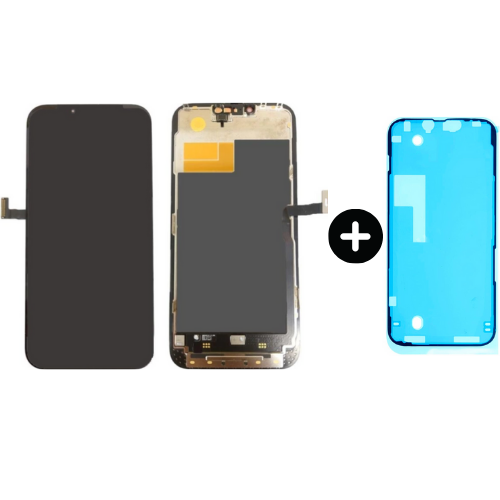 iPhone 13 Pro Uyumlu A+ Kalite Lcd Dokunmatik Ekran + Toz Bandı