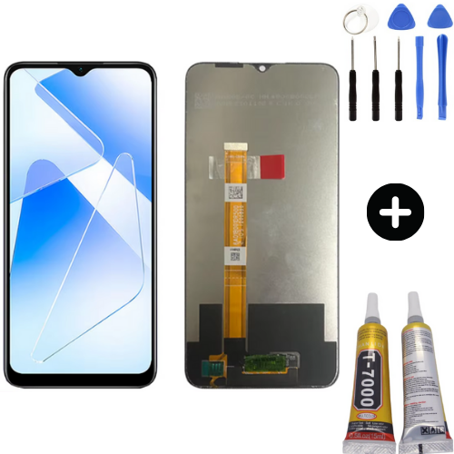 TE Oppo A55 2021 5G Lcd Dokunmatik Ekran + Montaj Seti