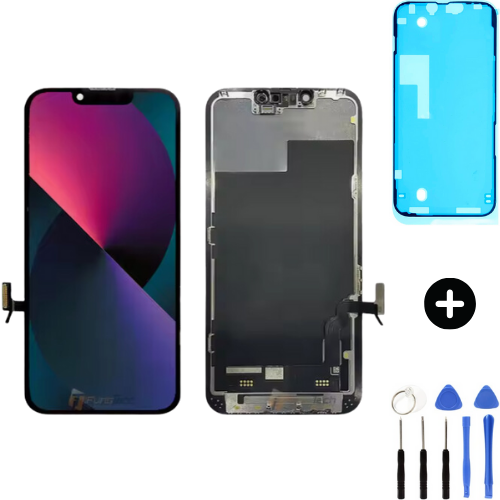 iPhone 13 Pro Uyumlu Cam Değişmiş Lcd Dokunmatik Ekran + Montaj Seti