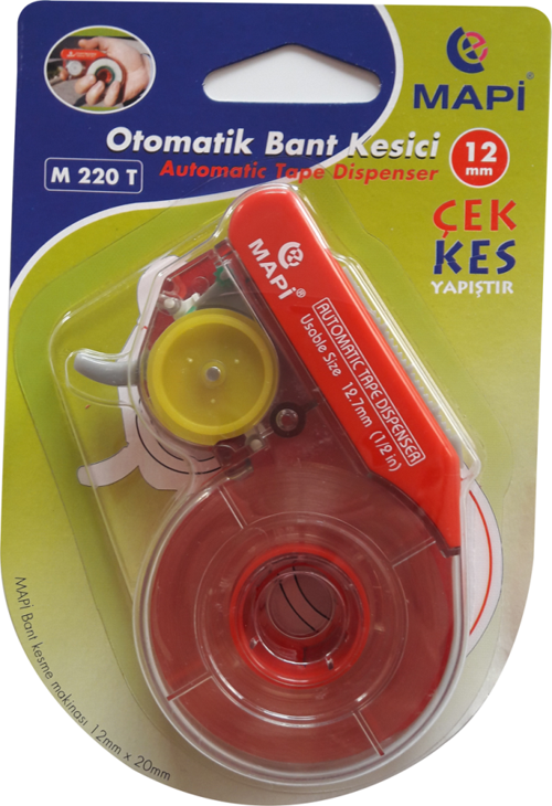 OTOMATİK BANT KESME MAK. KIRMIZI 12 MM