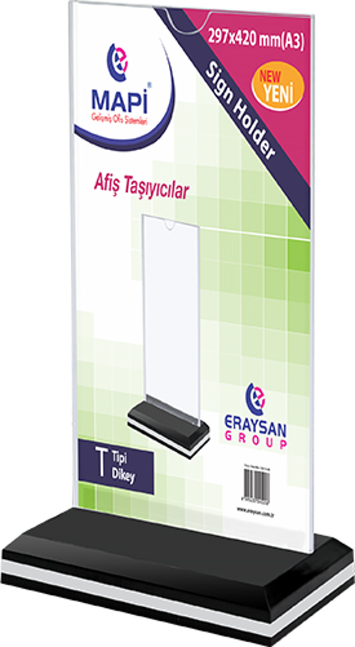 T TİPİ DİKEY AKRİLİKLER (A3) (297X420)