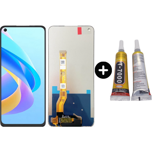TE Oppo A76 A Kalite Lcd Dokunmatik Ekran + B7000
