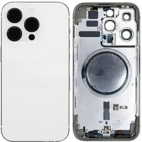  iPhone 14 Pro Uyumlu Boş Kasa Beyaz