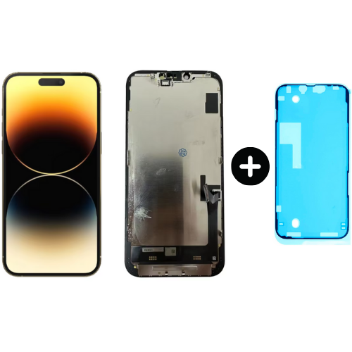 iPhone 14 Pro Uyumlu A Kalite Lcd Dokunmatik Ekran + Toz Bandı