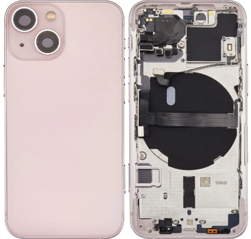  iPhone 13 Mini Uyumlu Boş Kasa Pembe          