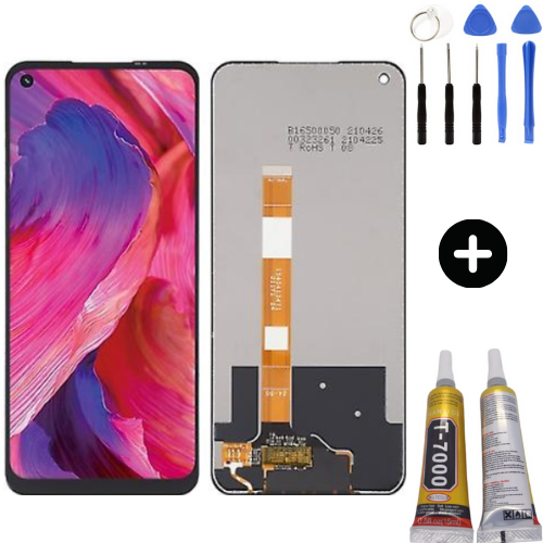 TE Oppo A54 Lcd Dokunmatik Ekran + Montaj Seti