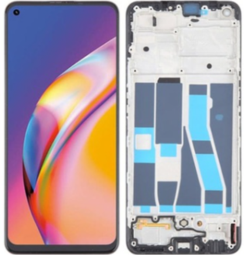 TE Oppo Reno 5 Lite Çıtalı OLED Lcd Dokunmatik Ekran