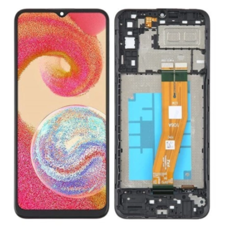 TE Samsung M04 M045 Uyumlu Çıtalı Lcd Ekran Dokunmatik Servis