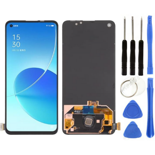 TE Oppo Reno 6 Lcd Dokunmatik Ekran + Tamir Seti