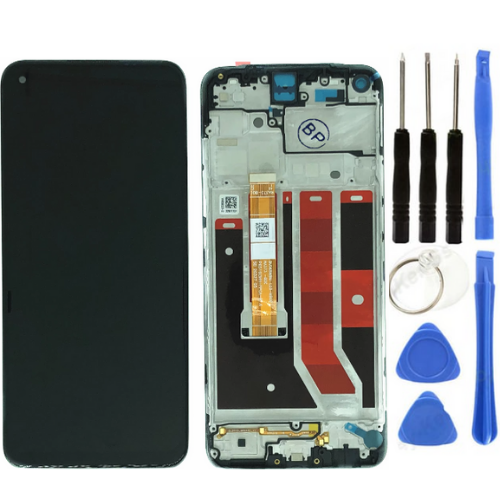 TE Oppo A53 4G Çıtalı Lcd Dokunmatik Ekran + Tamir Seti