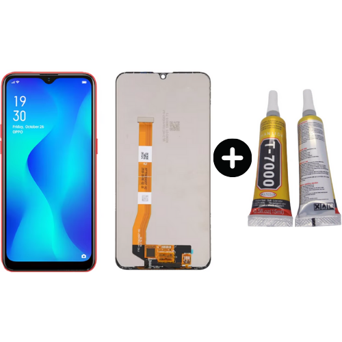 TE Oppo A1k OLED Lcd Dokunmatik Ekran + B7000