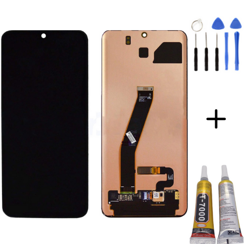 TE Samsung S20 G980F Uyumlu A Kalite Lcd Ekran + Montaj Kiti