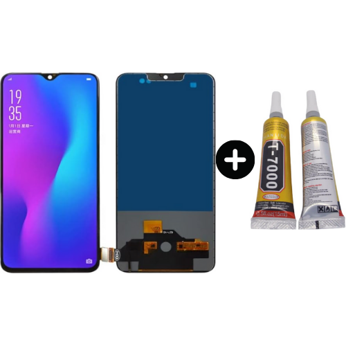 TE Oppo RX17 Pro A Kalite Lcd Dokunmatik Ekran + B7000